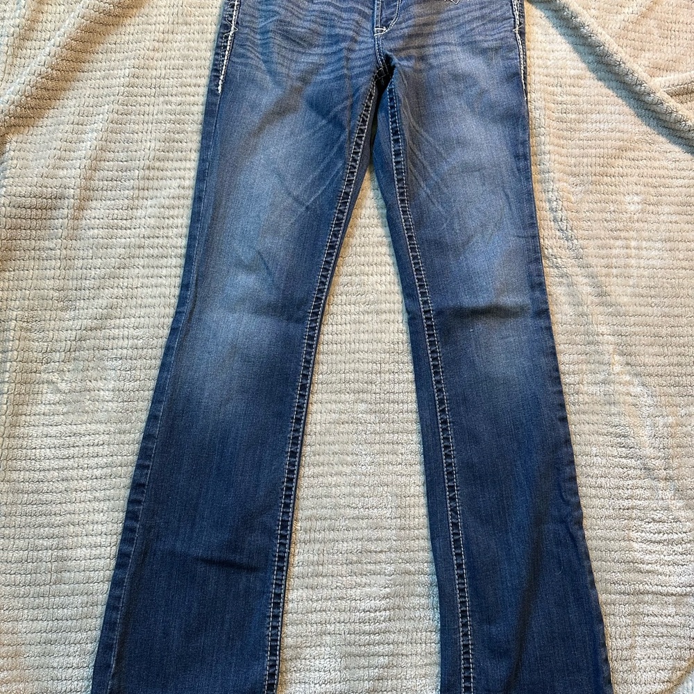 Ariat Blue Boot Cut Jeans with Classic Style